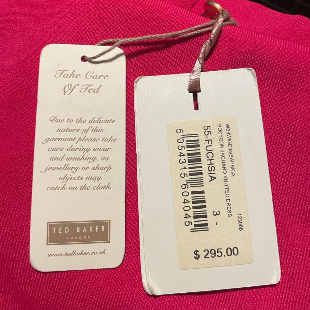 Ted Baker Fuchsia Dress